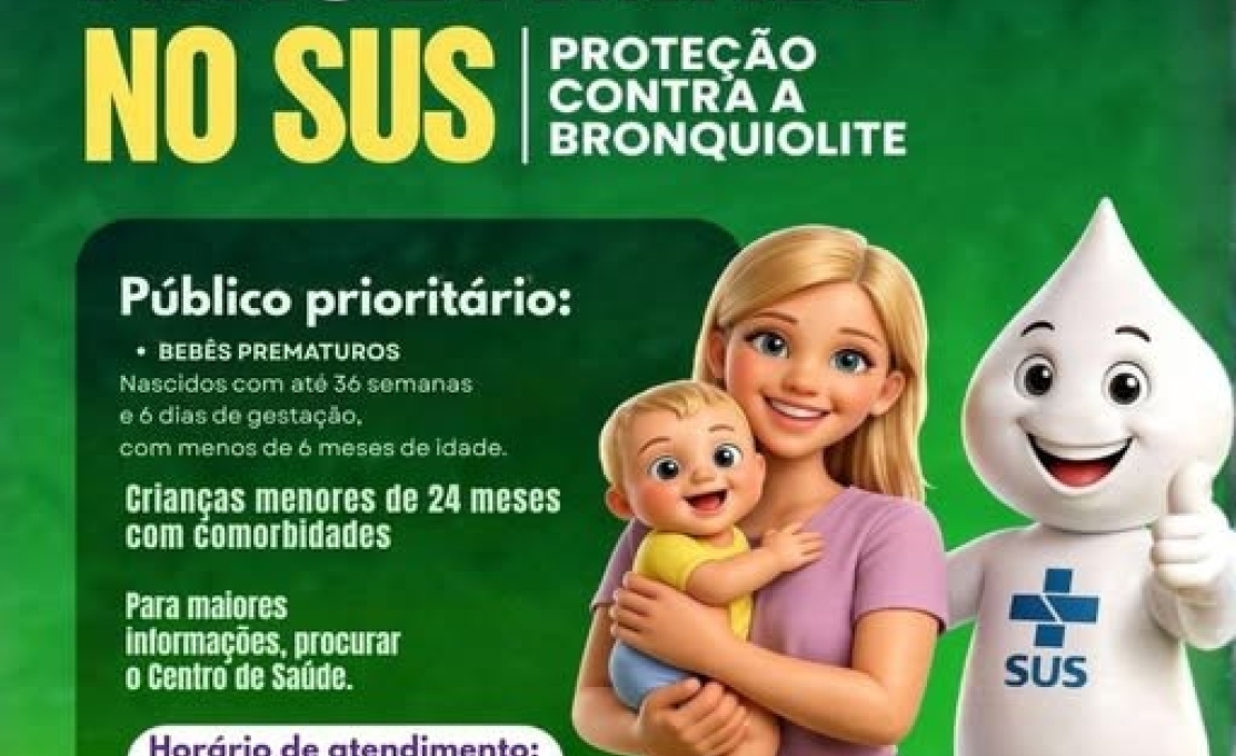 Nirsevimabe no SUS: proteção contra a bronquiolite