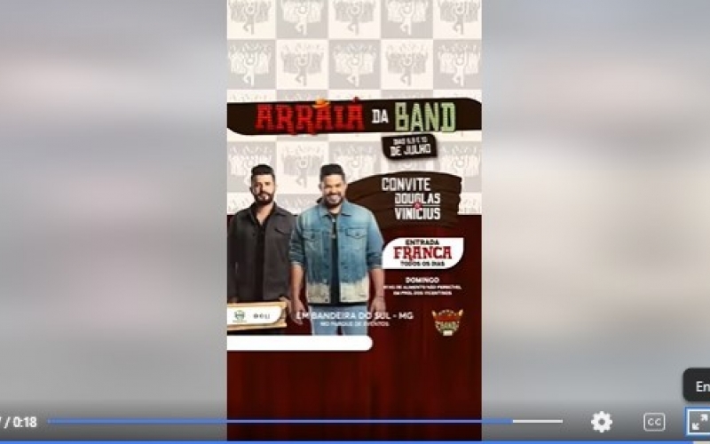 Fala Galerinha de Bandeira do Sul…