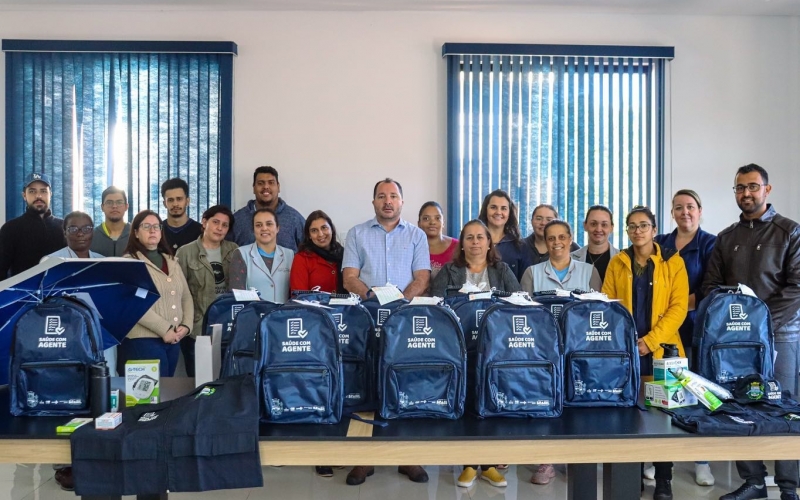 ETREGA DOS KITS PARA OS PROFISSIONAIS DE SAÚDE 