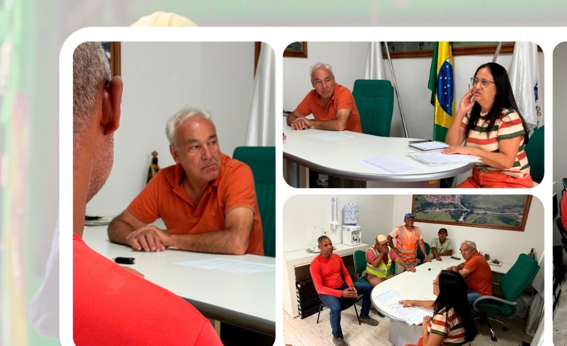 Mais um dia de trabalho sério em Bandeira do Sul! 