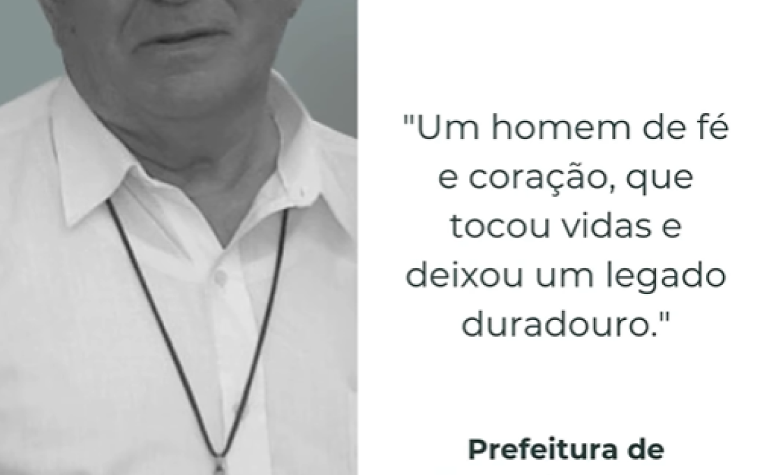Descanse em paz, Padre Agostinho.