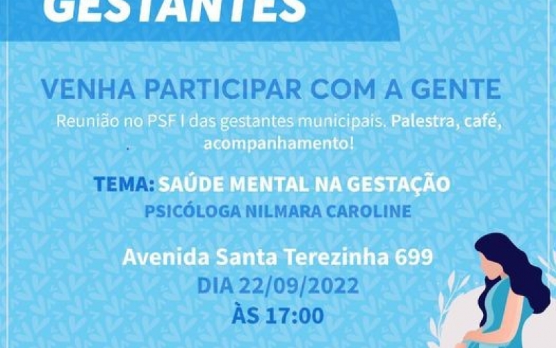  ENCONTRO DE GESTANTES