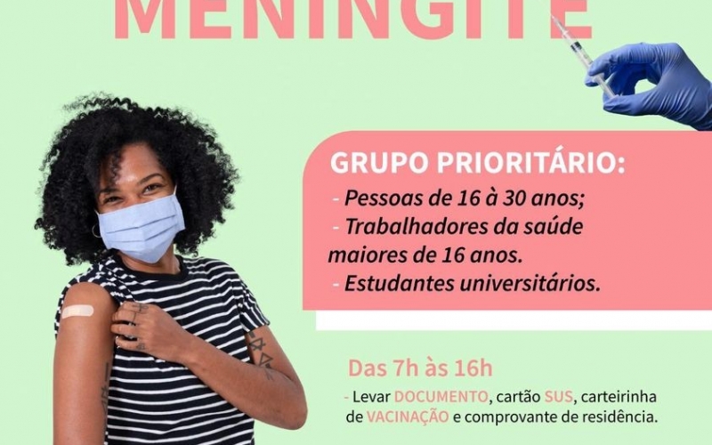  VACINAÇÃO CONTRA MENINGITE 
