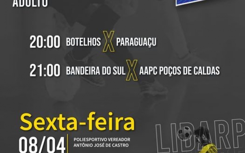 E nessa sexta tem LIDARP aqui em Bandeira do Sul galera!