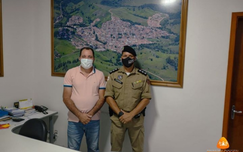 Agradecemos a visita do novo capitão!!!