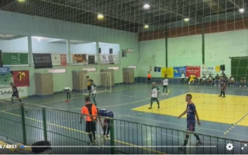 CAMPEONATO REGIONAL DE FUTSAL TAÇA ALAN DE SOUZA MELO GUARANI B X SANTA CRUZ FUTSAL