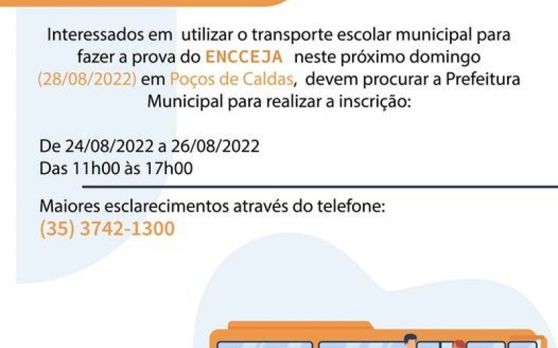 TRANSPORTE  ENCCEJA