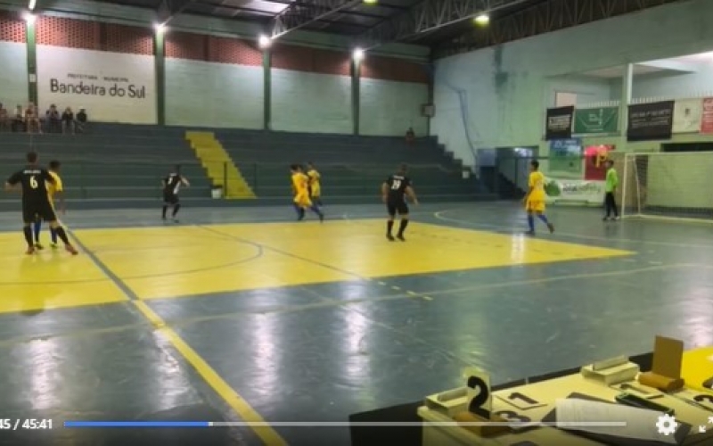 CAMPEONATO MUNICIPAL DE FUTSAL TAÇA ROBERSON DOS SANTOS(SOM)  CAPITUVAS  X SUB-17 