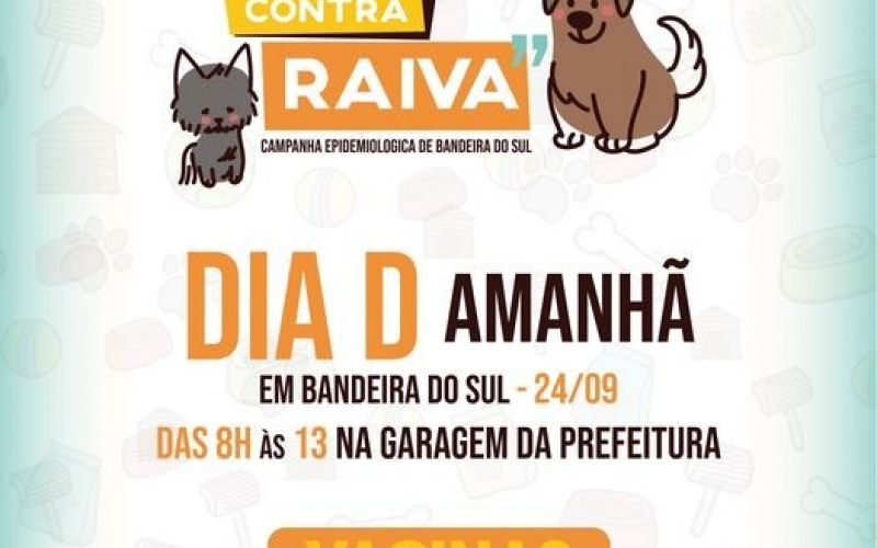 CAMPANHA DE VACINAÇÃO ANTIRRÁBICA