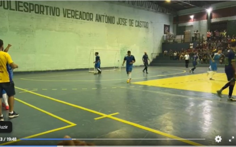 CAMPEONATO REGIONAL DE FUTSAL  TAÇA ALAN DE SOUZA MELO  GUARANI X CAMPESTRE   PARTE II