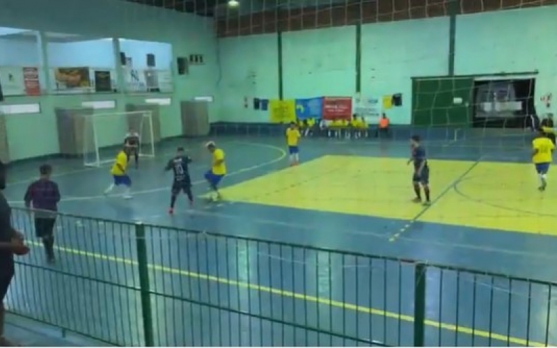 CAMPEONATO REGIONAL DE FUTSAL TAÇA ALAN DE SOUZA MELO FUT FIRE BRASIL X BARRANIA 