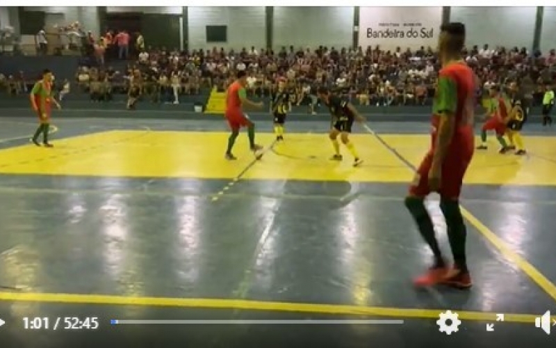 CAMPEONATO REGIONAL DE FUTSAL  FINAL  TAÇA ROBERSON DOS SANTOS  BAD BOYS X MAMUTES