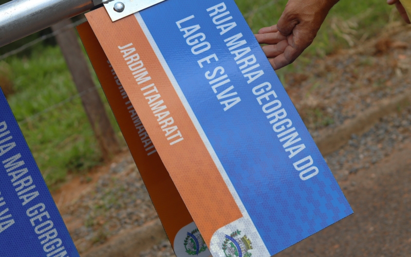 PLACAS DE LOGRADOUROS