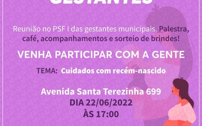 ENCONTRO DAS GESTANTES MUNICIPAIS