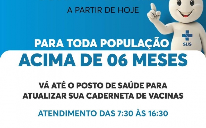 CAMPANHA DE VACINAÇÃO CONTRA A GRIPE