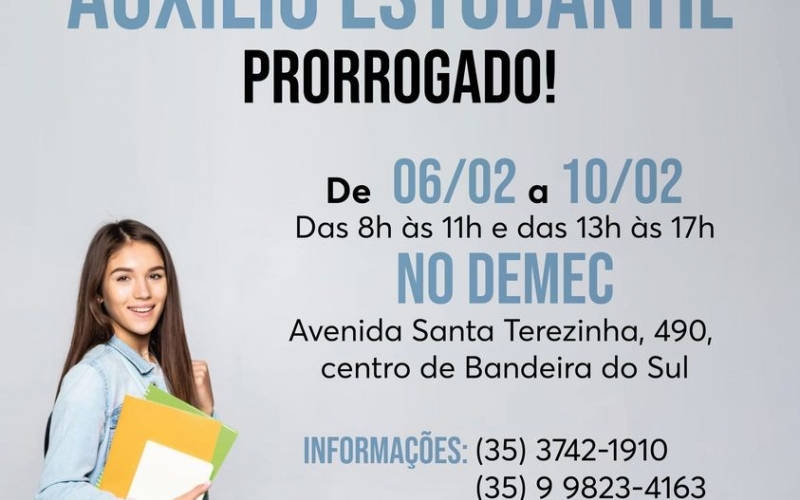 AUXÍLIO ESTUDANTIL