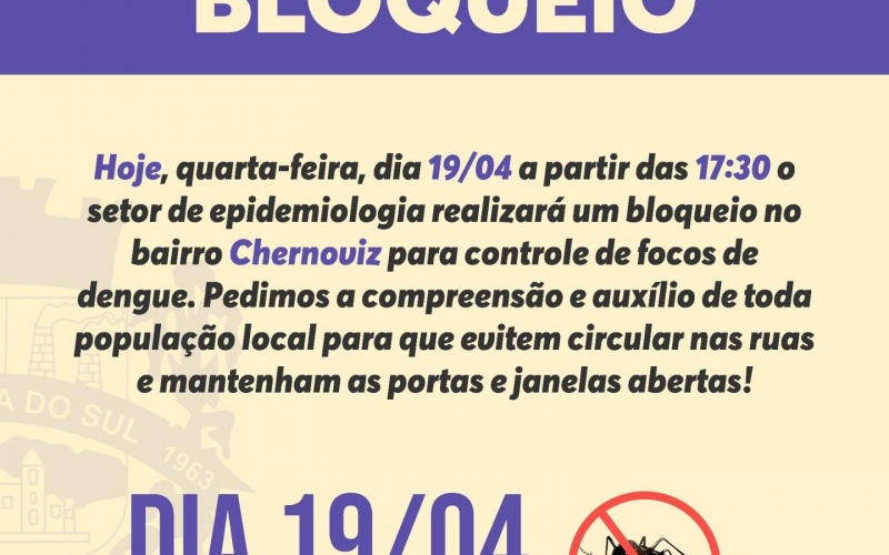 BLOQUEIO NO CHERNOVI