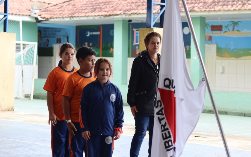  3º Momento Cívico 60 anos de Bandeira do Sul 