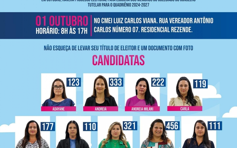 ELEIÇÃO PARA CONSELHO TUTELAR 