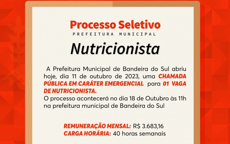 CHAMAMENTO PÚBLICO 