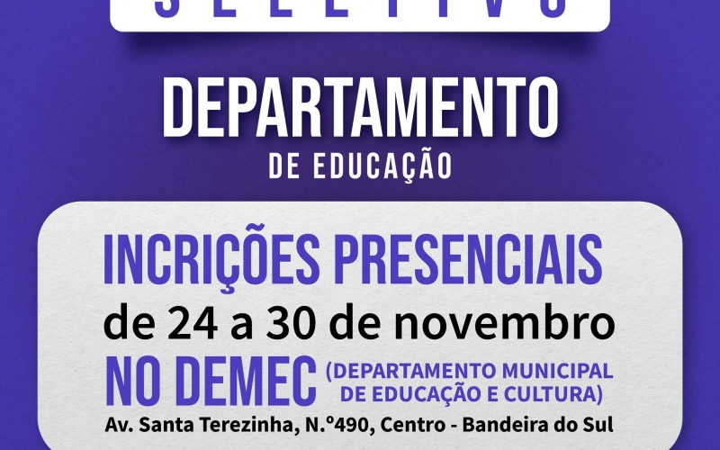 Oportunidade à vista! 