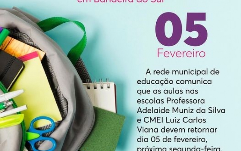 Retorna as Aulas! 