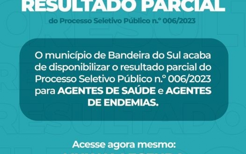 RESULTADO PARCIAL