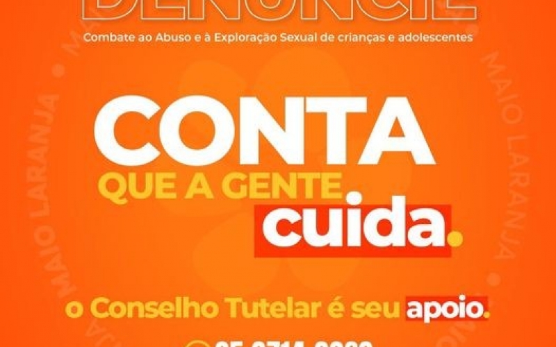 CAMPANHA CONTA QUE A GENTE CUIDA!