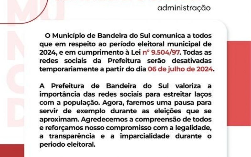 COMUNICADO OFICIAL