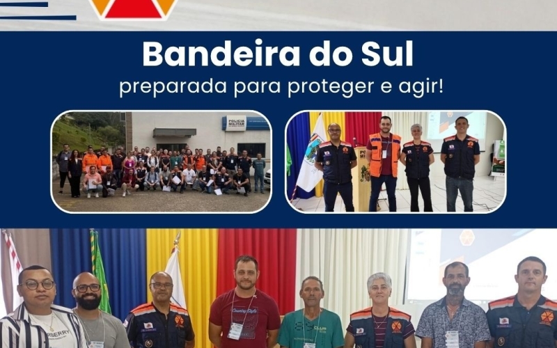 DEFESA CIVIL DE BANDEIRA DO SUL EM CONSTANTE APERFEIÇOAMENTO!