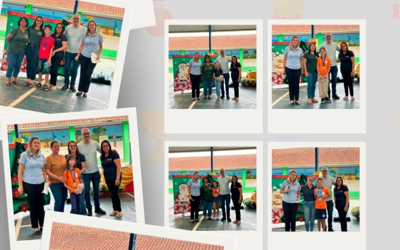 Evento de premiação e homenagem Escola Municipal “Profª Adelaide Muniz da Silva