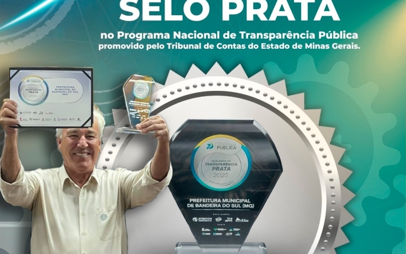 Bandeira do Sul conquista Selo Prata no PNTP!