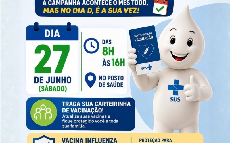 Dia D da Campanha de Multivacinação!