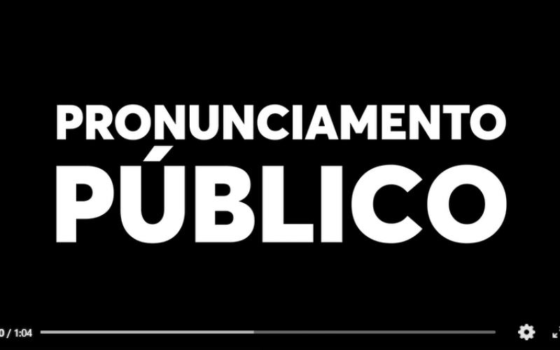 PRONUNCIAMENTO PÚBLICO 