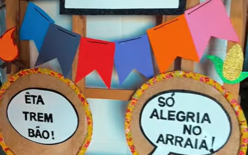 Festa Junina do CMEI Luiz Carlos Viana