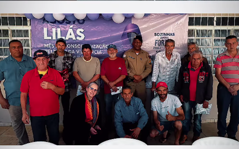 Agosto Lilás em ação