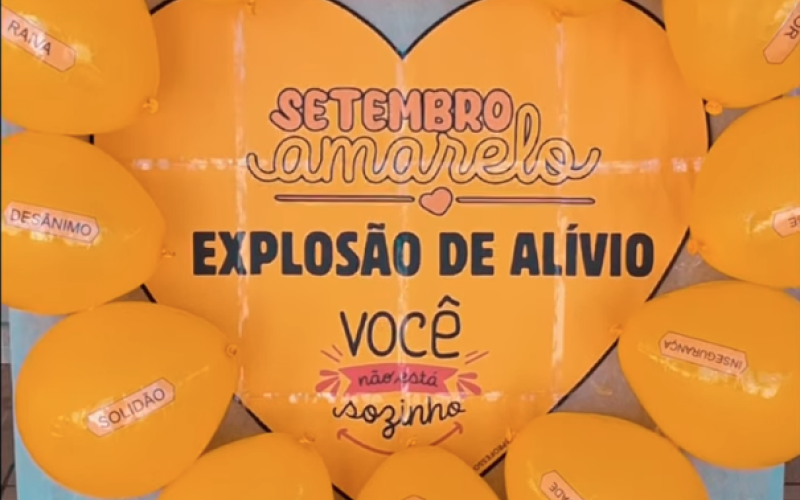 Setembro Amarelo: Mês de Prevenção ao Suicídio