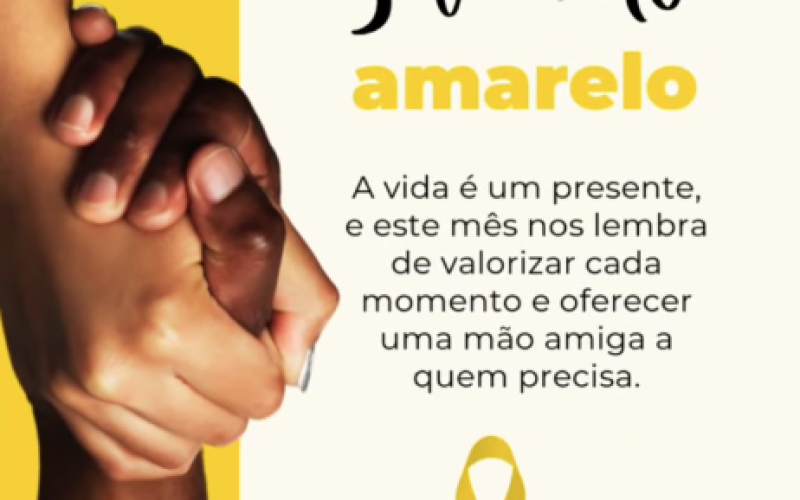 Setembro Amarelo na Escola Estadual José Bandeira de Carvalho