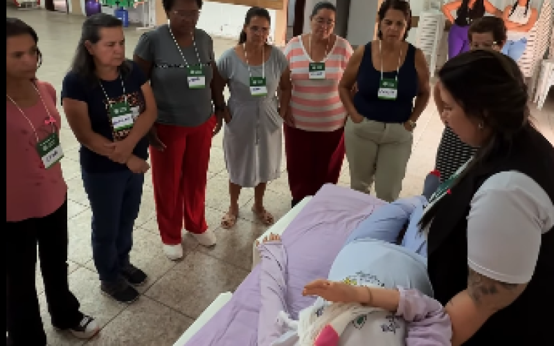 Curso de Saúde e Proteção ao Idoso Concluído no CRAS